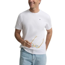 Silbon Camiseta Minilogo Blanco Hombre