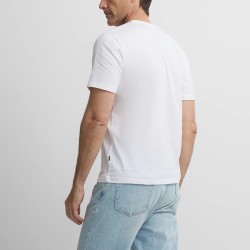 Silbon Camiseta Minilogo Blanco Hombre