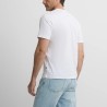 Silbon Camiseta Minilogo Blanco Hombre