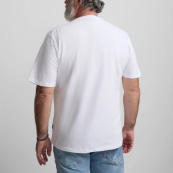 Silbon Camiseta Minilogo Blanco Hombre