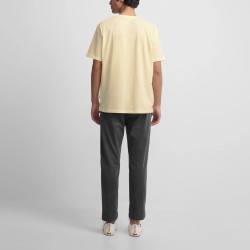 Silbon Camiseta Minilogo Amarillo Hombre