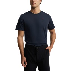 Silbon Camiseta Minilogo Azul Marino Hombre