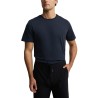 Silbon Camiseta Minilogo Azul Marino Hombre