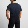 Silbon Camiseta Minilogo Azul Marino Hombre
