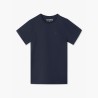 Silbon Camiseta Minilogo Azul Marino Hombre