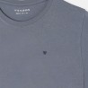Silbon Camiseta Minilogo Azul Grisaceo Medio Hombre