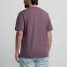 Silbon Camiseta Minilogo Morado Burdeos Hombre