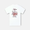 Silbon Camiseta Golfe De Saint-Tropez Blanco Hombre