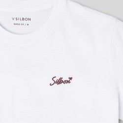 Silbon Camiseta Golfe De Saint-Tropez Blanco Hombre