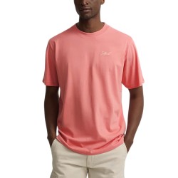 Silbon Camiseta Golfe De Saint-Tropez Rosa Coral Hombre