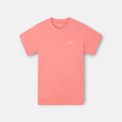 Silbon Camiseta Golfe De Saint-Tropez Rosa Coral Hombre