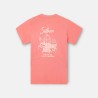 Silbon Camiseta Golfe De Saint-Tropez Rosa Coral Hombre