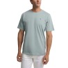 Silbon Camiseta Minilogo Verde Gris Hombre