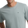 Silbon Camiseta Minilogo Verde Gris Hombre