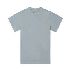 Silbon Camiseta Minilogo Verde Gris Hombre