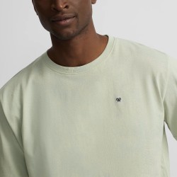 Silbon Camiseta Minilogo Verde Claro Hombre
