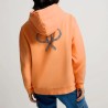 Silbon Sudadera Capucha Raqueta Etnica Naranja Mujer