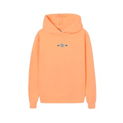 Silbon Sudadera Capucha Raqueta Etnica Naranja Mujer