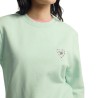 Silbon Sudadera Corazon Love Verde Mujer