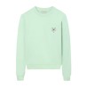 Silbon Sudadera Corazon Love Verde Mujer