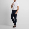 Silbon Polo Clasico Liso Blanco Hombre