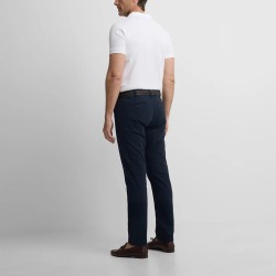 Silbon Polo Clasico Liso Blanco Hombre