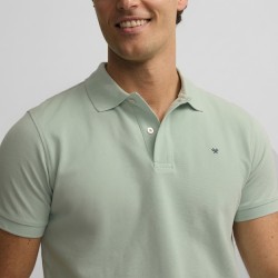 Silbon Polo Clasico Liso Azul Claro Hombre