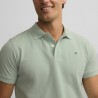 Silbon Polo Clasico Liso Azul Claro Hombre