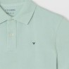 Silbon Polo Clasico Liso Azul Claro Hombre