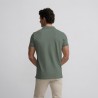 Silbon Polo Clasico Liso Gris Verdoso Hombre
