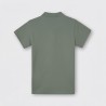 Silbon Polo Clasico Liso Gris Verdoso Hombre