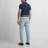 Silbon Polo Clasico Liso Azul Marino Hombre