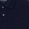 Silbon Polo Clasico Liso Azul Marino Hombre