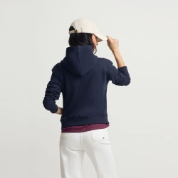 Silbon Sudadera Cremallera Raqueta Azul Marino Mujer