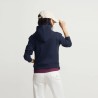 Silbon Sudadera Cremallera Raqueta Azul Marino Mujer