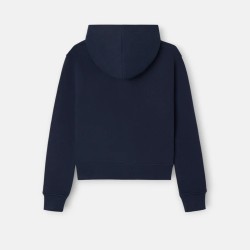 Silbon Sudadera Cremallera Raqueta Azul Marino Mujer