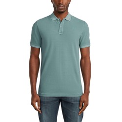 G-Star Polo Dunda Overdyed Slim Azul Medium Blue Hombre