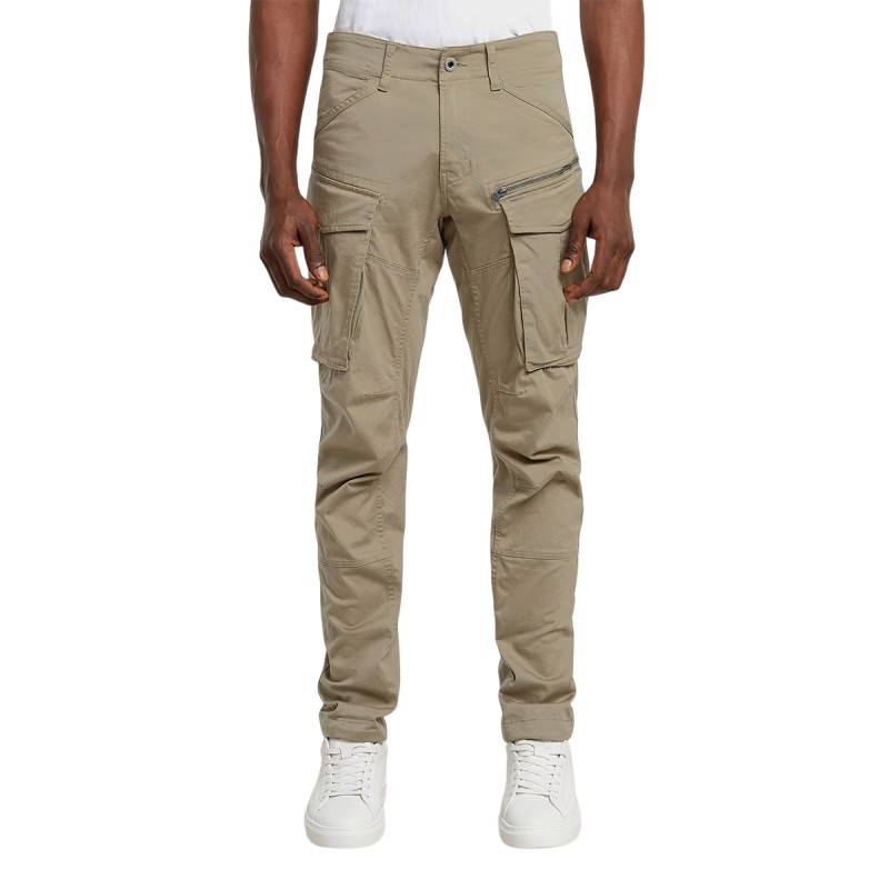 G-Star Pantalón Largo Rovic Zip 3D Regular Tapered Marrón Dune Hombre