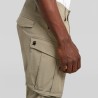 G-Star Pantalón Largo Rovic Zip 3D Regular Tapered Marrón Dune Hombre