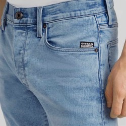 G-Star Pantalón Vaquero Jeans 3301 Slim Azul Claro Lt Aged Hombre