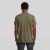 G-Star Camiseta Base-s Verde Four Leaf Clover Hombre