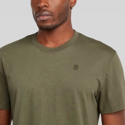 G-Star Camiseta Base-s Verde Four Leaf Clover Hombre