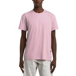 G-Star Camiseta Base-s Rosa Burnished Lilac Hombre