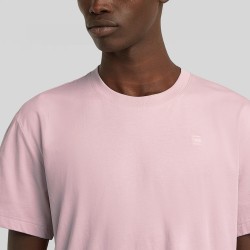 G-Star Camiseta Base-s Rosa Burnished Lilac Hombre