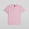G-Star Camiseta Base-s Rosa Burnished Lilac Hombre