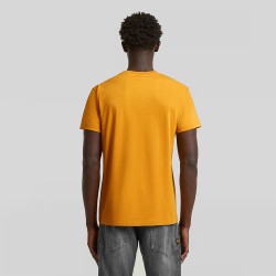G-Star Camiseta Base-s Amarillo Saffron Hombre