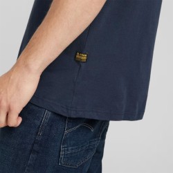 G-Star Camiseta Base-s Azul Oscuro Sartho Blue Hombre