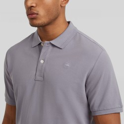 G-Star Polo Dunda Slim Morado Quicksilver Hombre
