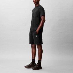 Calvin Klein Pantalón Corto Deportivos De Felpa Negro Black Hombre