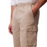 Calvin Klein Pantalón Corto Cargo Beige Vingage Khaki Hombre